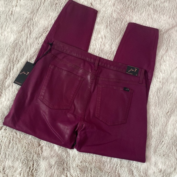 7 For All Mankind Women Skinny Jeans | 7 For All Mankind Ankle Skinny Jean Sz 10 - Picture 8 of 16